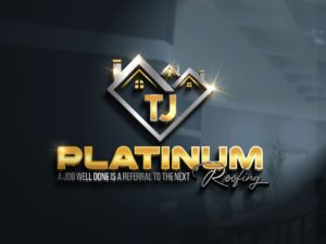 Tj Platinum Roofing Logo